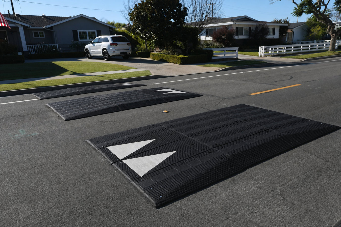 Speed bump installation